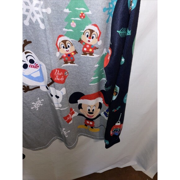 Disney Women’s Pajama Shirt Size Medium Gray Character Motif Comfort Sleepwear - Picture 7 of 12